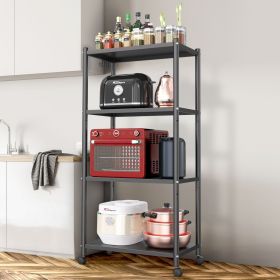Kitchen Bakers Rack, Heavy Duty, 4-Tier