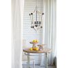 Light Wood Chandelier, Hanging Light Fixture with Adjustable Chain for Kitchen Dining Room Foyer Entryway, Bulb Not Included