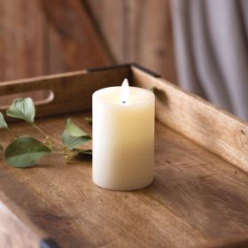 Infinite Wick Wax Pillar Candle (Option: 3 x 4)