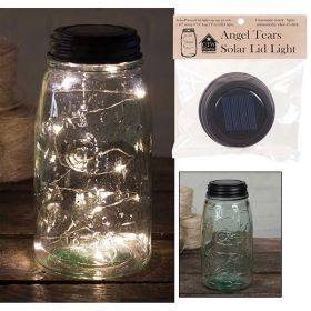 Solar Lid Light (Option: Angel Tears  Box of 4)