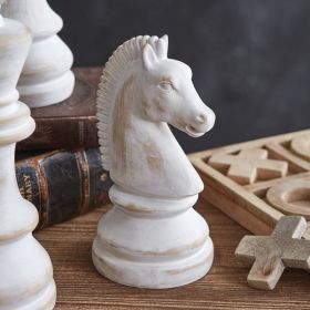 Resin Chess Sculpture (Option: Knight)