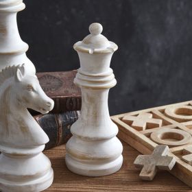 Resin Chess Sculpture (Option: Queen)