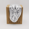 Surreal Melted Twisted Roman Numeral Wall Clocks